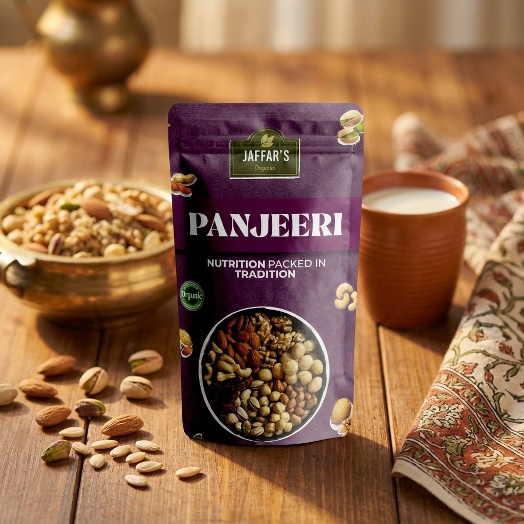 Premium Desi Panjeeri – Strong Bones, Immunity &amp; Winter - Wellness Formula - Jaffar's | Pakistan's1 Organic Store