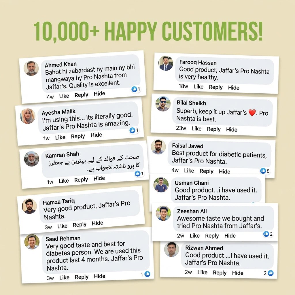 Pro Nashta – High - Energy Organic Breakfast Mix - Jaffar's | Pakistan's1 Organic Store